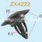 Black Lower side beam / Plastic Products / Auto Fastener And Clips