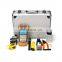 Handheld FTTH Tool Box Set Fiber Optic Tool Kit with OPM, VFL, Stripper, Fiber Cleaver, Miller Pliers, etc.