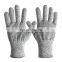 Food Grade HPPE Cut Resistant Gloves Liner lining EN388 Level 5 D