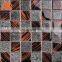 mother of pearl tiles twill pattern black red grey cyrstal mosaic