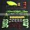 65pcs/set Fishing Lure Kit Popper floating Lure Isca Crankbait Bait Pesca Jig Fishing Hook Set With Fishing Accessories Box