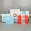 Made in China recycle and concice white handle shopping bag for clothes