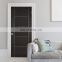 Real solid core flush 3 panel aluminum bedroom bathroom interior contracted house internal plain soundproof wood doors