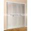 Residential double leaf wood door louver door for sale
