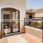 modern villa decoration safety entry door wrought iron swing double design front doors for houses