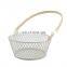 multipurpose eco-friendly metal wire mesh hollow vegetable corner storage basket set of 3