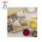 Promotional handmade double bottle paulownia wooden wine box
