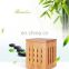 Real Bamboo 200ml Aromatherapy Pure  Essential Oils Cool Mist Ultrasonic Aroma Diffuser Air Humidifier