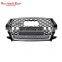 New style ABS auto grille for Audi Q3 radiator honeycomb grills front bumper grill RSQ3 frame quattro style 2016-2019