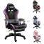 cheap pu leather computer PC game chair silla gamer led RGB racing massage gaming chair with lights and speakers