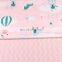 Children's cartoon balloon printed pure cotton twill kindergarten baby quilt cover sheet all cotton fabric wholesale