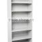 Factory price Knock Down Steel Bookcase /Steel Book Rack Cabinet/Open Bay Shelf