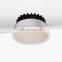 7W 12W 24W Recessed LED Downlight Hotel Lobby Restaurant Aisle Bedroom Down Light for Commercial