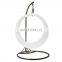 event party LED Swing seasaw glowing led swing chair outdoor plastic moon swing glow led moon chair for wedding