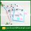 Transparent A4/A5/A6 2mm PP plastic writing clipboard