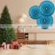 Hot Product Round Blue Bamboo Fan Wall Hanging Art Decoration High Quality Cheap Wholesale made in Vietnam