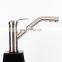Single handle Three Way Brass Kitchen Faucet chrome plated,Matte Chrome Satin Nickel Kitchen Faucet