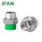 IFAN High Pressure Pn25 20-110mm Plastic Plumbing PPR Water Tube Union Fittings