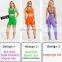 Neon Color Hot Sports Activewear Suit Set Bra Shorts Leggings Two Piece Set Women Fitness Workout Gym Yoga Wear Clothing