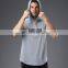 Polyester Quick Dry Mesh Sleeveless Men's Hoodie Tank Top Workout Training Basketball Wear Gym Fitness Clothes