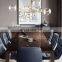 America Design Luxury Lamp GLASS GLOBE MOBILE SIX-ARM CHANDELIER 55