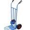 HT1815 Custom Private Label HT1815 Hand Truck Cart Trolley Hand Truck with 10x3.5 inch Pneumatic Wheel, Load Capacity 200kg