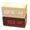 Wireless Fast Charge Alarm Clock Battery-powered Wood Magnetic Digital Display 15W Output Holder Phone Available Color Choice