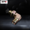 Yonghua 1BG9 Adjustable Swivel 90° Elbow, Hydraulic Oil Tube Transition Elbow, G1/4 Thread Rotatable Stainless Steel Fitting
