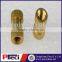 M9 Brass knurled nut with plastic flat cap