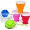 2015 collapsible silicone cup, kids water bottle