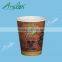 China Factory Compostable PLA Single Wall Cup for hot drink