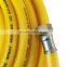 1/2 Inch Yellow Braided High Pressure Pvc Hose Pipe For Asia Market