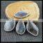 LFD-0060P ~ Wholesale New Natural Labradorite Stone With Crystal Rhinestone Paved Pendant For Jewelry Finding