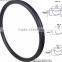 SMTB05-27.5 synergy bike 33mm*30mm all mountain eccentric carbon mtb rim 27.5er carbon fiber mountain bike rim 650b mtb rim