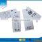 Top quality fashion customized rfid jeans paper hang tag & swing tag