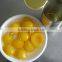 Canned yellow peach dices with high quality