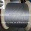 4X31SW+FC 9.1mm galvanized Steel wire rope for temporarily