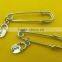 46cm Brass Material Decorative Safety Pin For Clothes --- MZ4689
