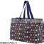 Promotional dot tote bag with webbing handle