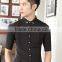 Red color men half sleeve shirts