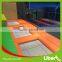 foam pit games trampoline;Jumping socks custom trampoline;basketball games trampoline