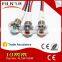High Brightness Metal 10mm 24vdc green Lamp temperature indicator led with 20cm wire
