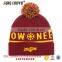 Custom Logo Winter Knitted Boys 100% Acrylic Beanie