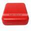 Wholesale Red PU Leather Metal Jewelry Packaging Boxes