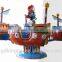 Racing car carousel with 12 seats