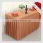 Factory Wholesale 100% Polyester White Table Cloth Made in China
