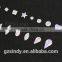 Best Price ! Bling bling White Opal Hotfix Stones Wholesale ZX:SZ578