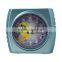 plastic table alarm clock, square shape bedside clock, desk clock