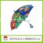 2015 new cartoon drawing cheap kids umbrella, small umbrella for kids