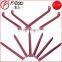 Cheap Ultralight hook shape Aluminum Hexagonal Tent Stakes Aluminum tent peg